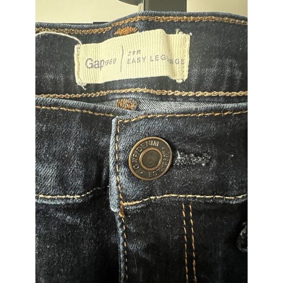 Gap Jeans size 29 R Easy Legging Dark Wash - Picture 3 of 3